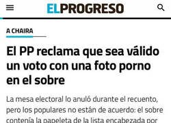 Enlace a Reclamando un voto muy peculiar