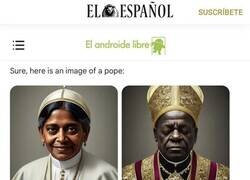 Enlace a Una IA demasiado inclusiva