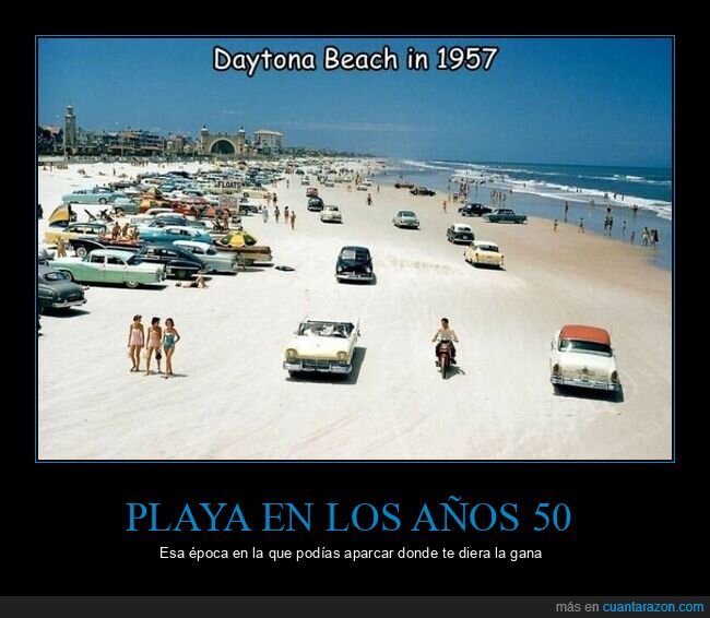 aparcados,arena,coches,playa,retro