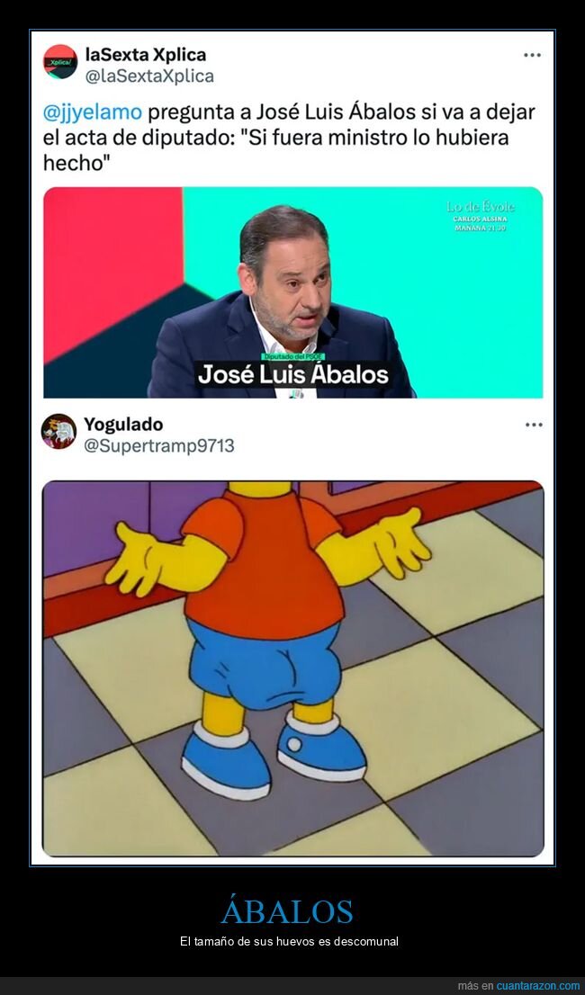 ábalos,ministro,diputado,políticos,dimitir