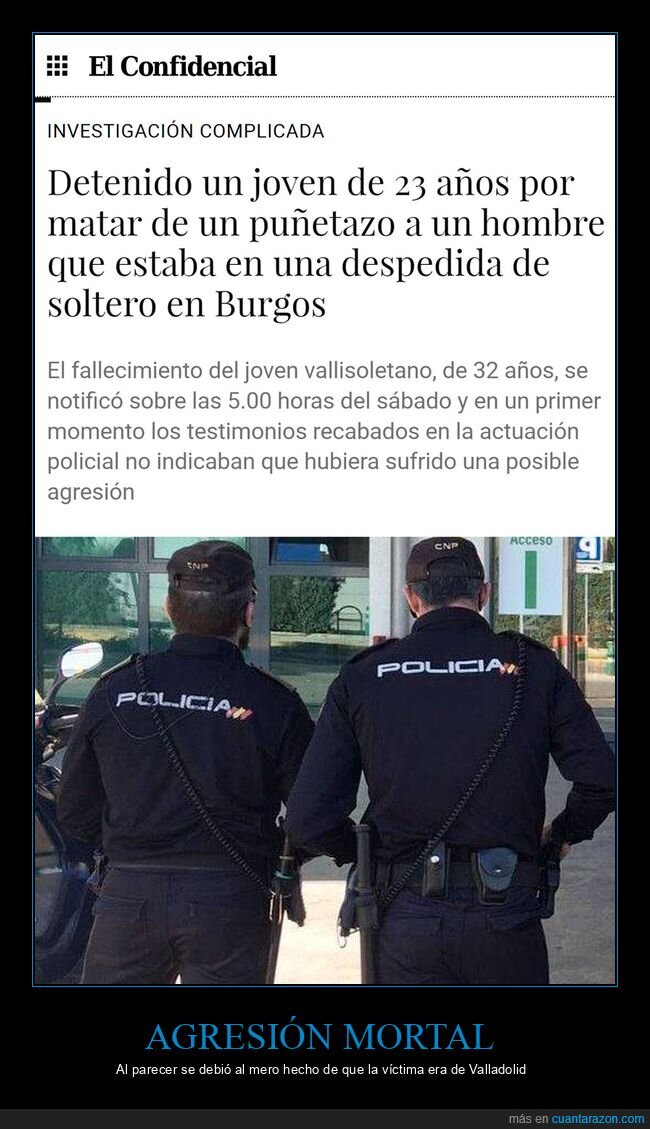 detenido,matar,burgos,valladolid