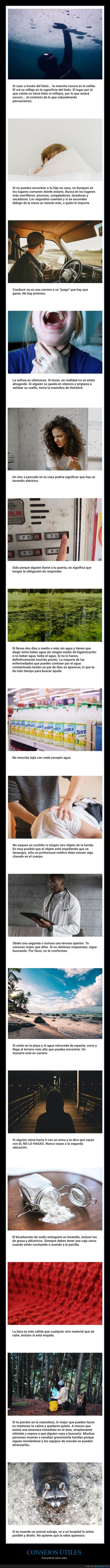 consejos útiles,salvar vidas