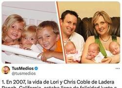 Enlace a Esta pareja perdió a sus tres hijos en un accidente de coche. Un año después, dio a luz a trillizos milagrosos