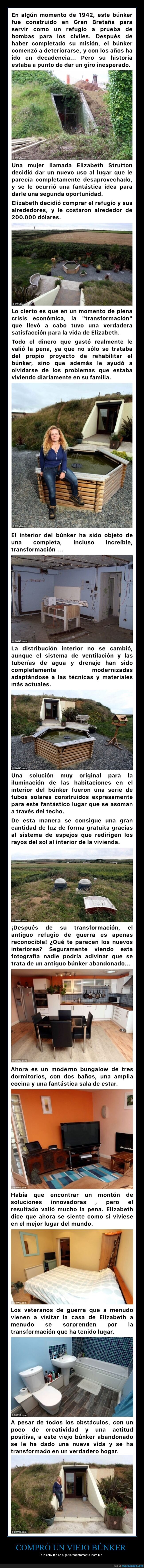 búnker,comprar,reformar