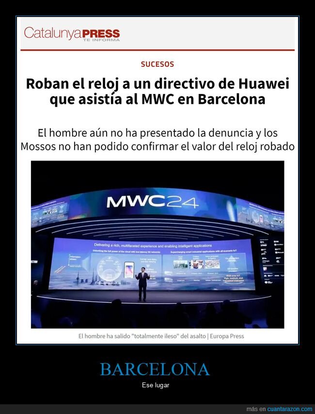 robo,reloj,huawei,directivo,barcelona