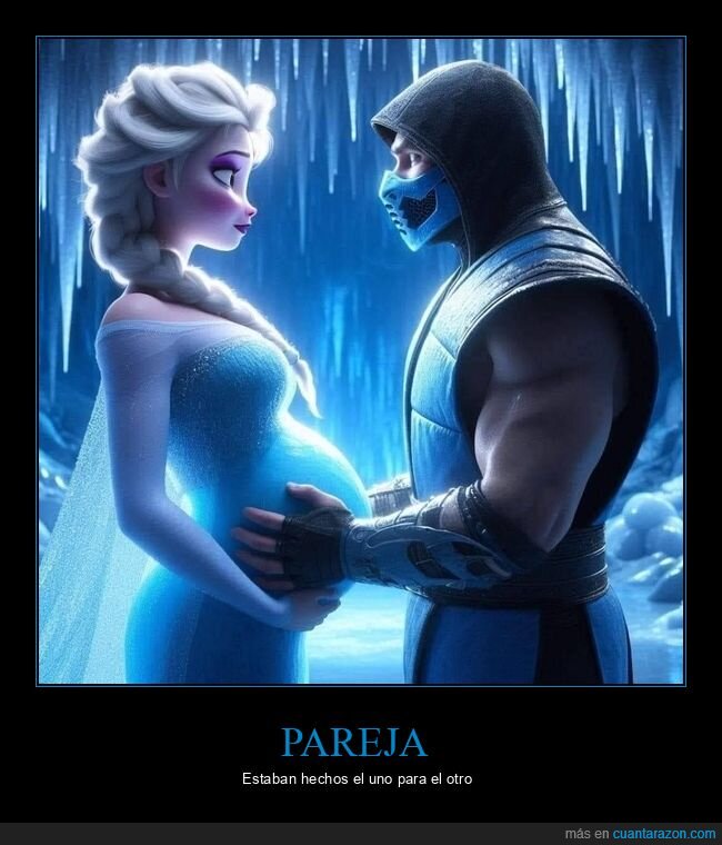 pareja,frozen,sub-zero