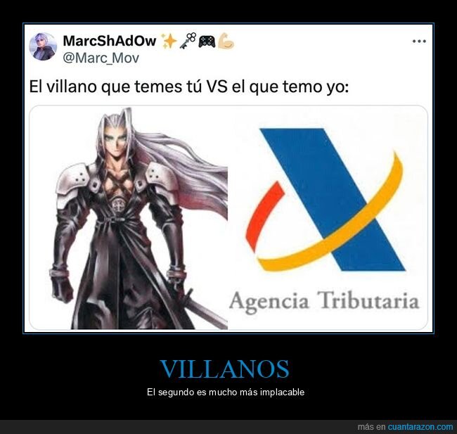 final fantasy,hacienda,temer,villano