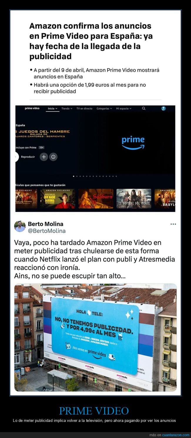 amazon prime,anuncios,prime video