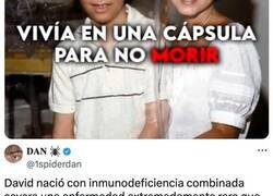 Enlace a La historia de David Vetter 