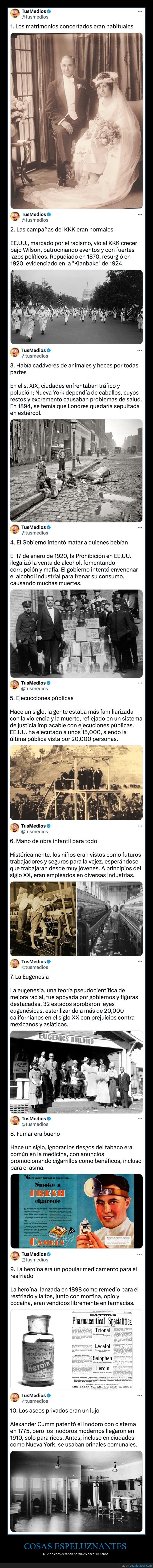 cosas espeluznantes,100 años