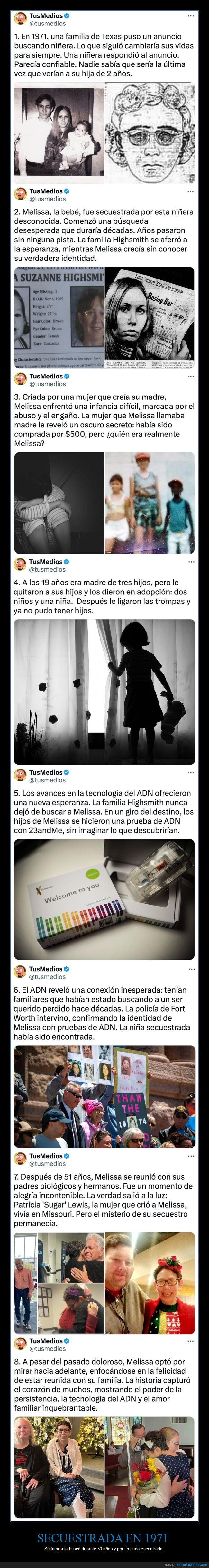 niñera,secuestro,familia,reencuentro