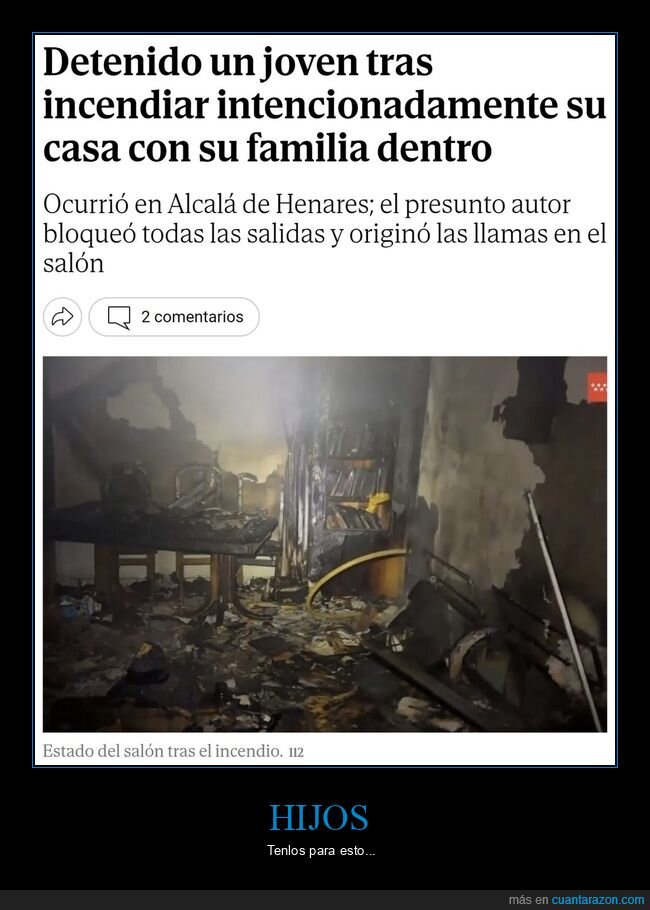 incendiar,casa,familia