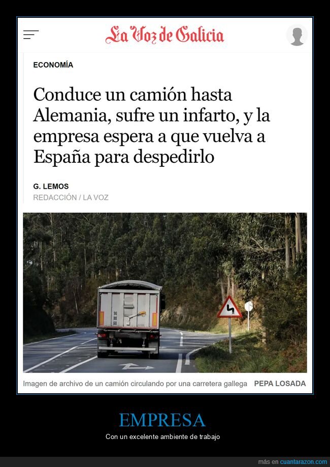 camión,alemania,infarto,despedir