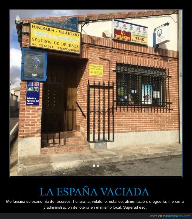 españa vaciada,tienda