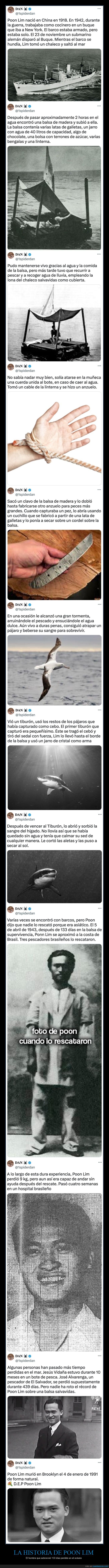 poon lim,balsa,náufrago