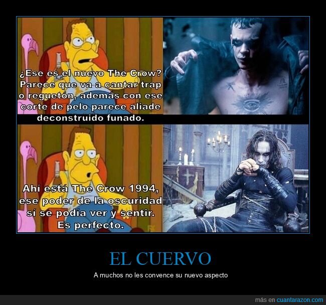 ahora,antes,el cuervo