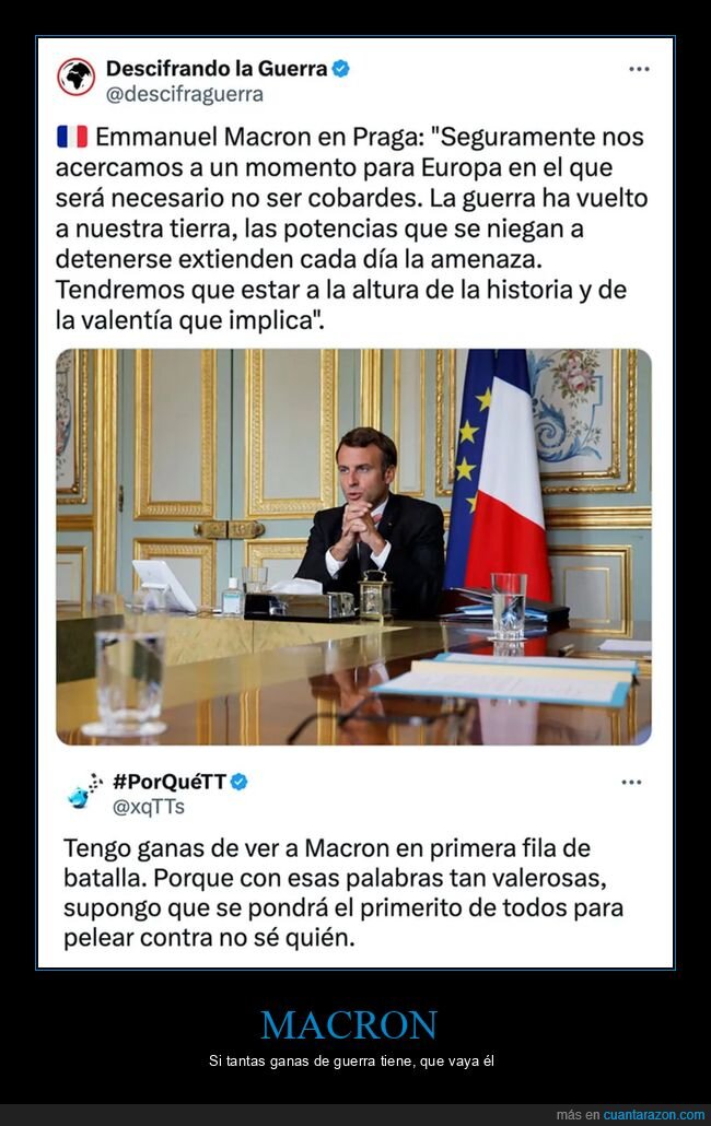 europa,guerra,macron
