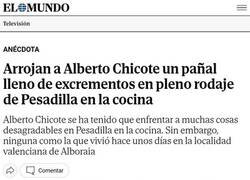 Enlace a Parece que a alguien no le cae bien Chicote...