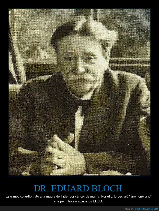 eduard bloch,médico,hitler