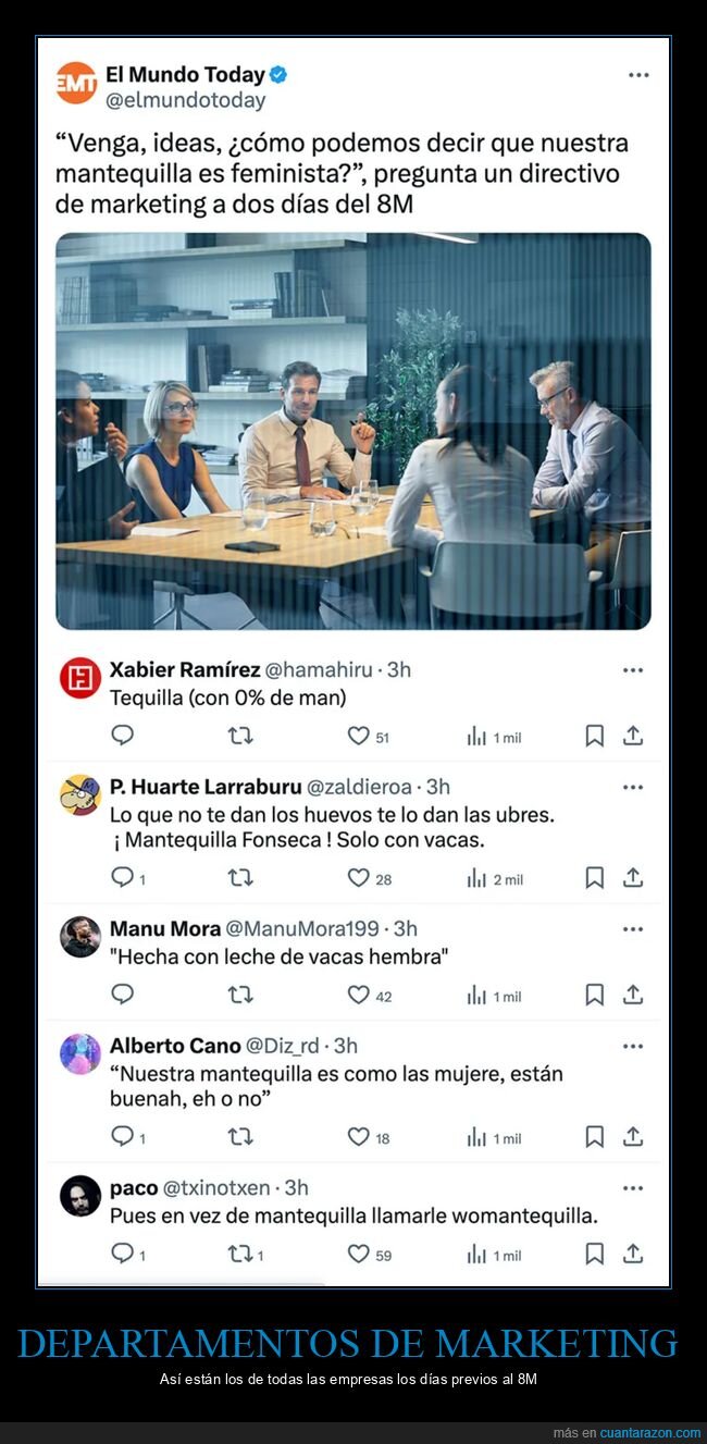 8m,feminista,mantequilla,marketing