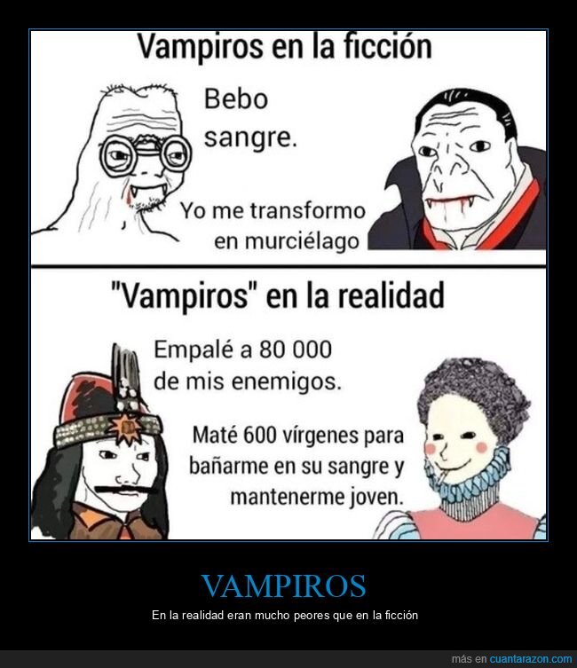 ficción,realidad,vampiros