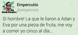 Enlace a Cinco piezas de fruta al día...
