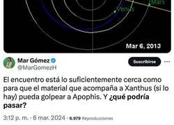 Enlace a El asteroide Apophis pasará muy cerca de la Tierra en 2029...