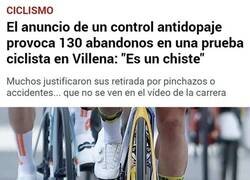 Enlace a Ciclistas a la carrera