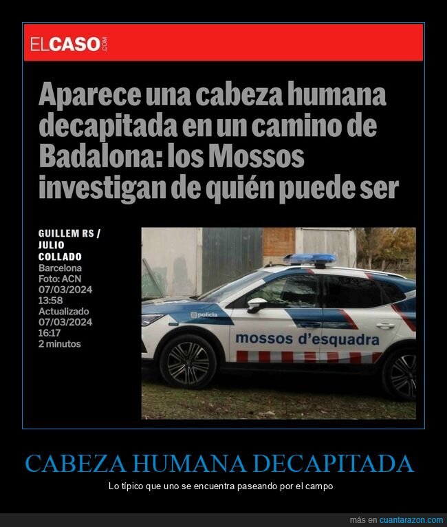 cabeza,camino
