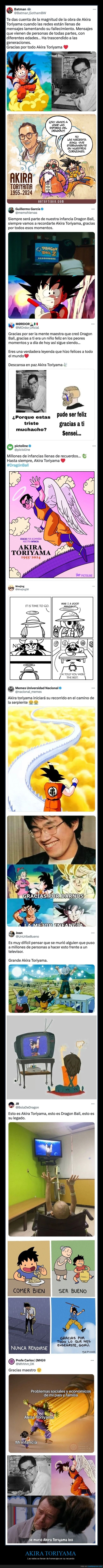 akira toriyama,muerte,dep,dragon ball