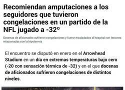 Enlace a Un partido bajo cero