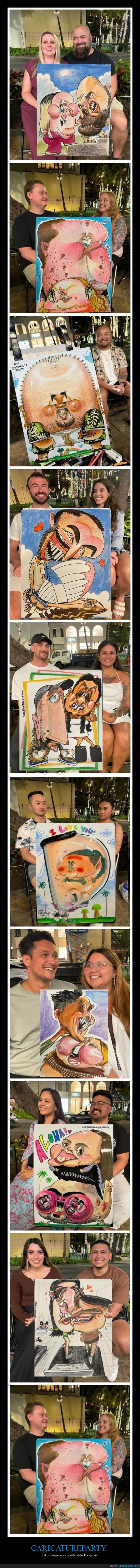 caricatureparty,caricaturas,parejas