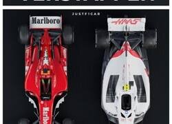 Enlace a Diferencias de los monoplazas entre algunos pilotos y sus antepasados en la Fórmula 1