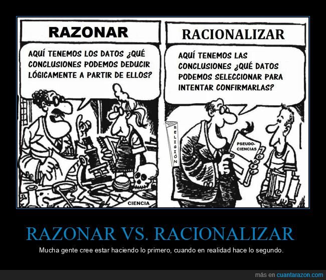 razonar,racionalizar