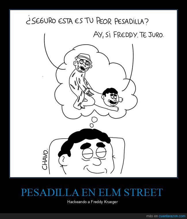 freddy krueger,pesadilla