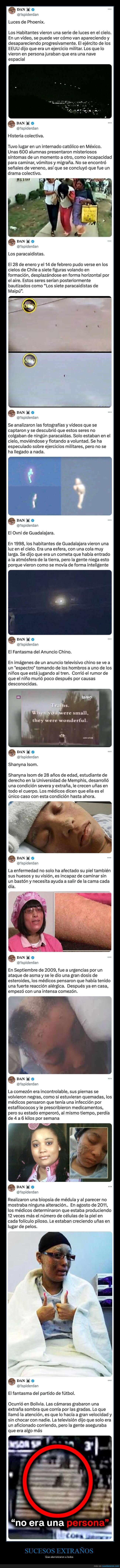 sucesos,extraños,aterrorizar