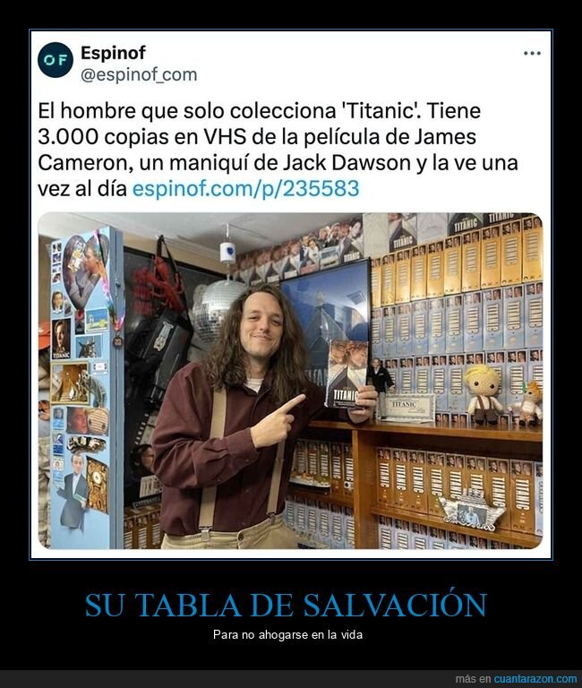 coleccionar,personajes,titanic