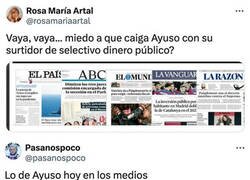 Enlace a Arropada por la prensa