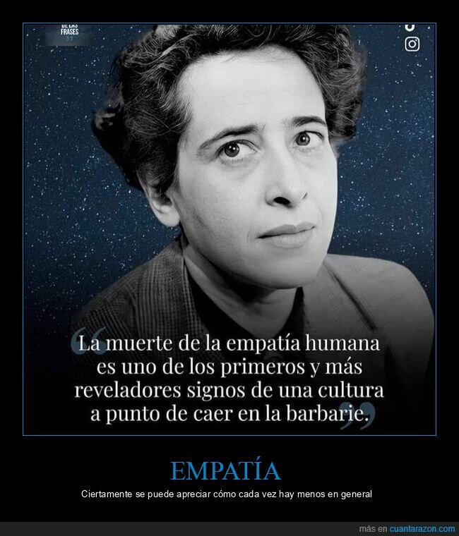 empatía,cultura,barbarie