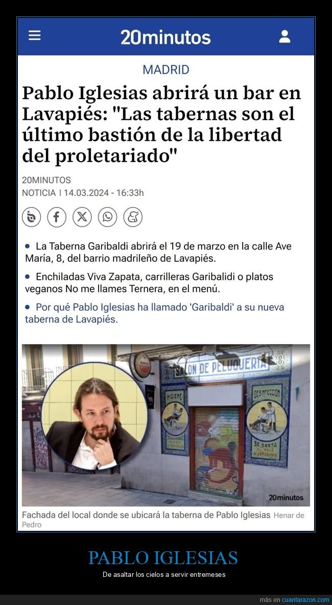 pablo iglesias,bar