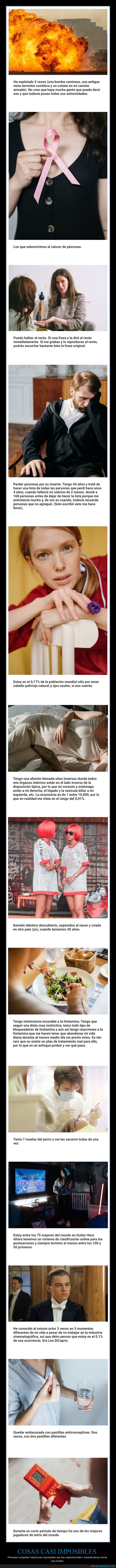 casi imposible,historias,características