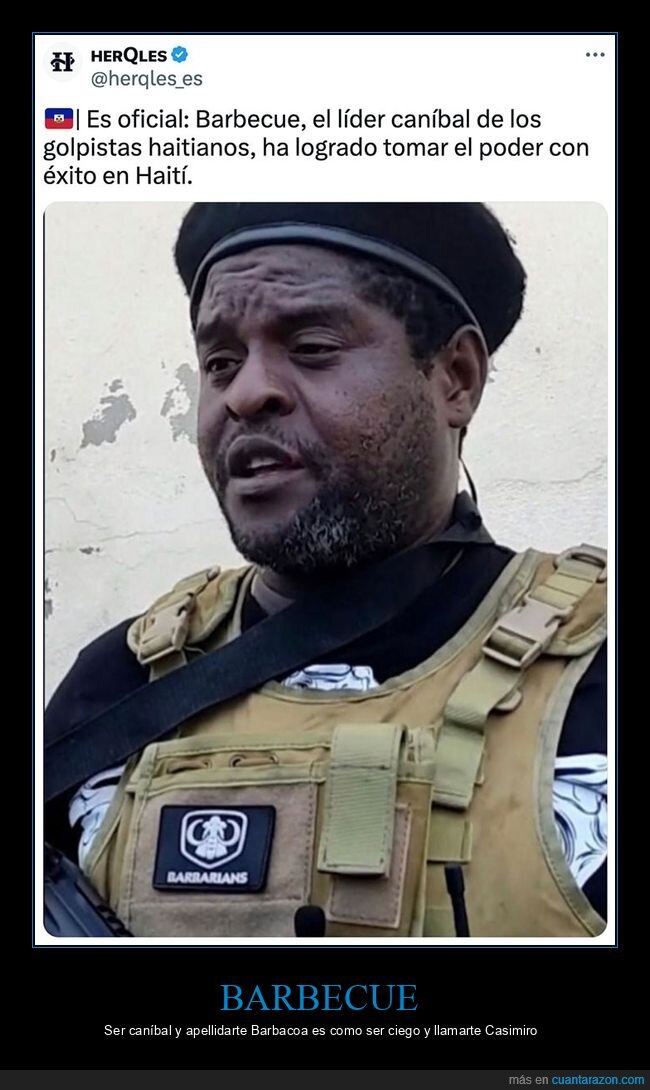 barbecue,caníbal,haití,wtf