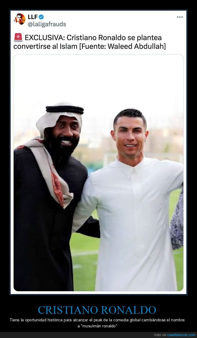 convertirse,cristiano ronaldo,islam,musulmán ronaldo