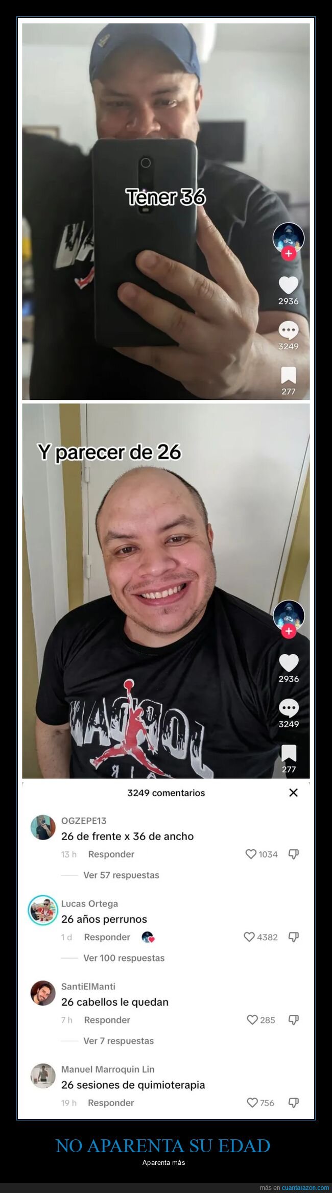 aparentar,comentarios,edad