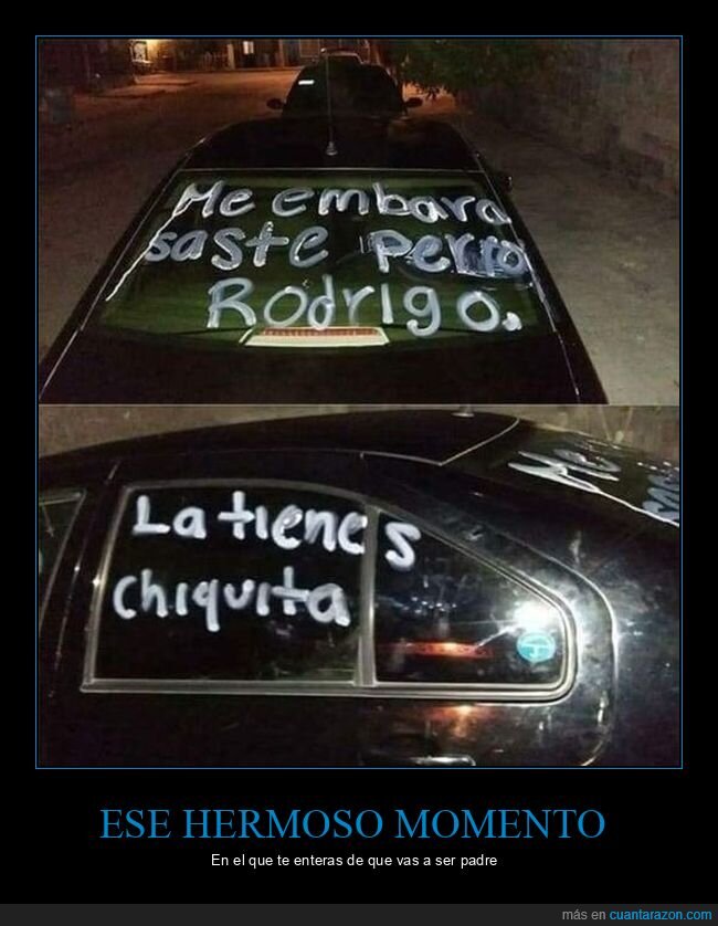 coches,embarazada,pintada,wtf