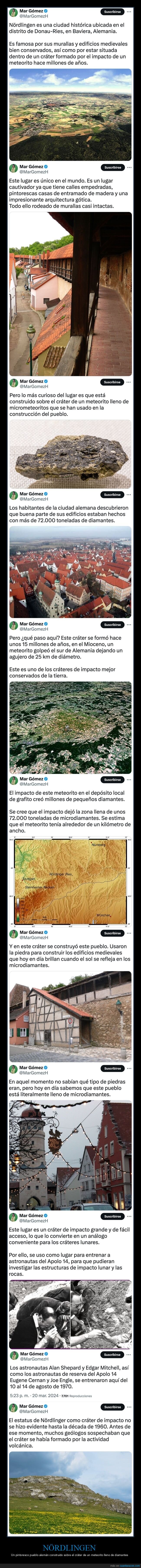 nördlingen,pueblo,cráter,meteorito,diamantes