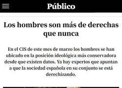 Enlace a Derechización masculina