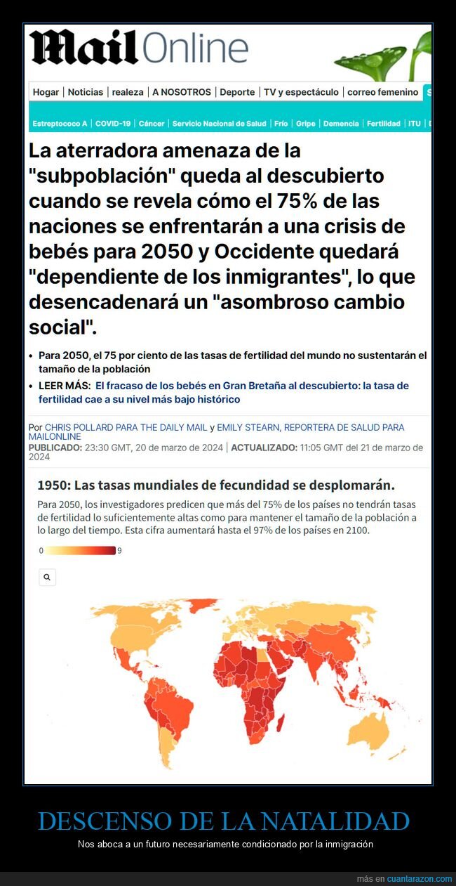 natalidad,occidente,inmigración