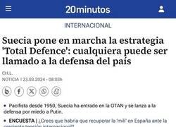 Enlace a Suecia se pone a la defensiva