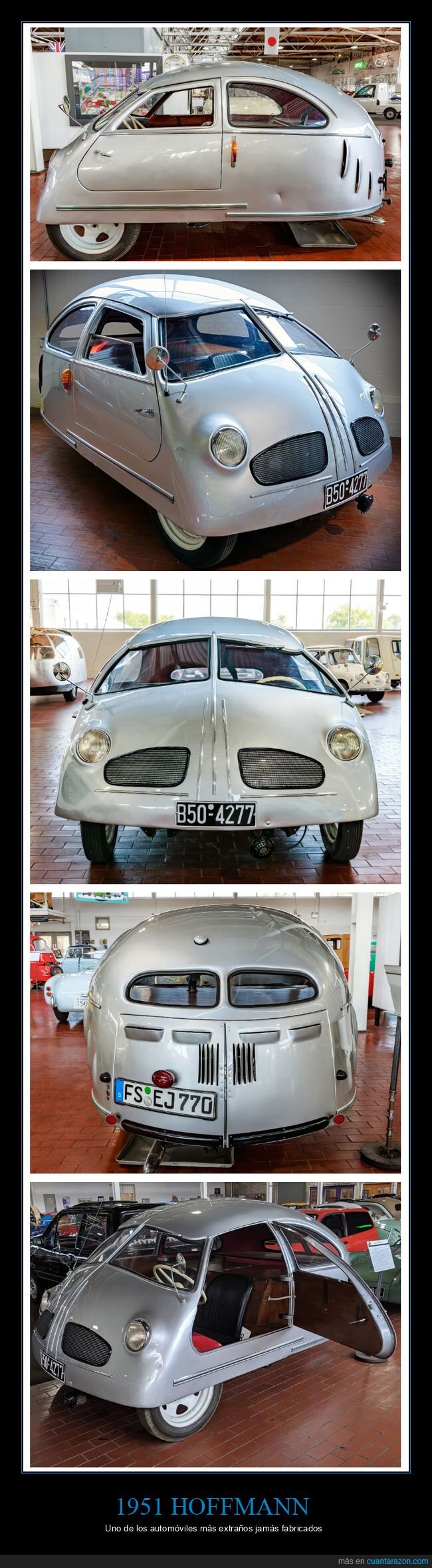 1951 hoffmann,coche,raro